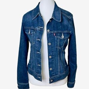 LEVI’S Women’s Denim Jean Jacket Women’s S Western Boho Layering Streetwear